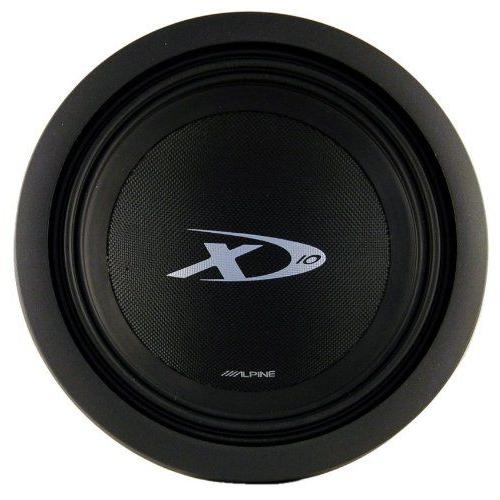 Alpine(アルパイン) Type InchX Inch 10 Inch Swx-1043d デュアル Voice Coil 4オーム 3，000W カーサブ |  | 01