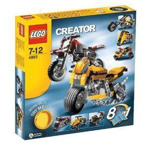 【LEGO(レゴ) クリエーター】 クリエイター・モーターバイク 4893【4893】