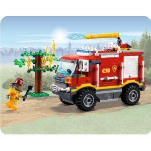 【LEGO(レゴ) シティ】 シティ フォレストファイヤー4WDトラック 4208