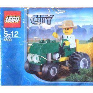 【LEGO(レゴ) シティ】 シティ 4899 ・グリーントラクター ・CITY GREEN TRACTOR