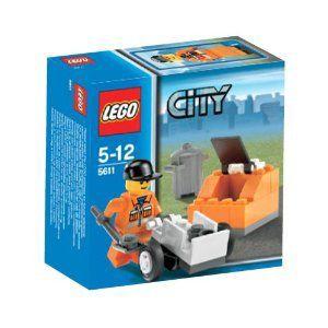 【LEGO(レゴ) シティ】 シティ Public Works 5611 清掃作業員