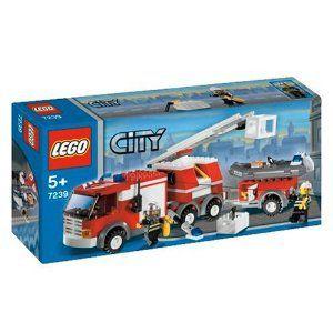 【LEGO(レゴ) シティ】 シティ はしご車 7239 | 