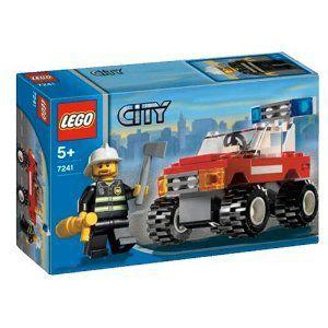 【LEGO(レゴ) シティ】 シティ 消防車 7241