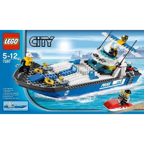 【LEGO(レゴ) シティ】 シティ ポリススピードボート 7287 | 