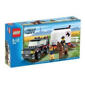 【LEGO(レゴ) シティ】 シティの町 ホーストレーラー付きの4WD 7635 | 