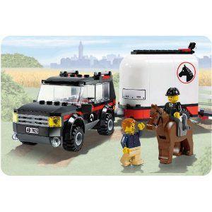 【LEGO(レゴ) シティ】 シティの町 ホーストレーラー付きの4WD 7635 |  | 02