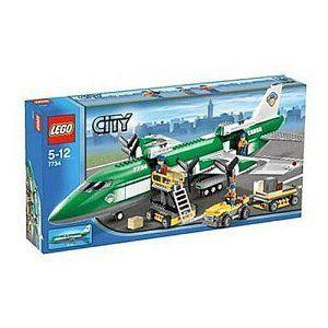 【LEGO(レゴ) シティ】 シティの町 貨物輸送機 7734