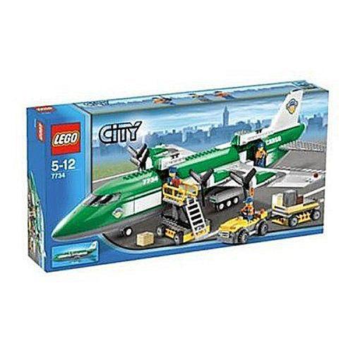【LEGO(レゴ) シティ】 シティ レゴの町 貨物輸送機 7734