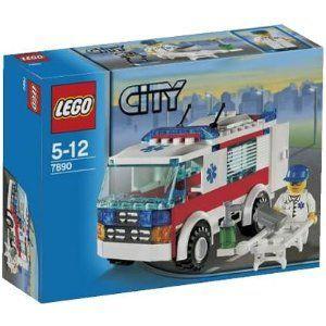 【LEGO(レゴ) シティ】 シティ 救急車 7890