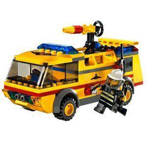 【LEGO(レゴ) シティ】 シティ エアポート消防車 7891 |  | 01
