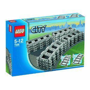 【LEGO(レゴ) シティ】 7896 CITY Straight & Curved Rails シティ 直線と曲線レール | 