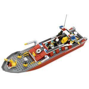 【LEGO(レゴ) シティ】 シティ 消防ボート 7906