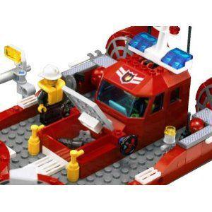 【LEGO(レゴ) シティ】 シティ 消防 ファイア・ホバークラフト 7944 |  | 03