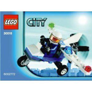【LEGO(レゴ) シティ】 シティ 30018 警察飛行機 | 