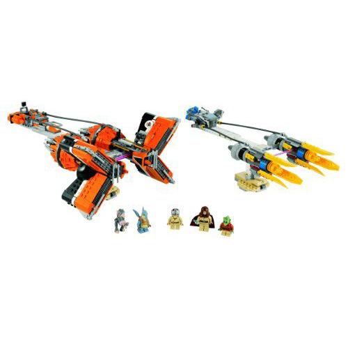【LEGO(レゴ) スターウォーズ】 スター・ウォーズ アナキンとセブルバのポッドレーサー 7962 |  | 01