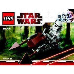 【LEGO(レゴ) スターウォーズ】 スターウォーズ ストームトルーパーとスピーダー・バイク #30005 ミニフィグブロック積み木