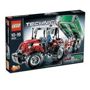 【LEGO(レゴ) テクニック】 8063 TECHNIC Tractor with Trailer(テクニック トレーラー付きトラクター)　