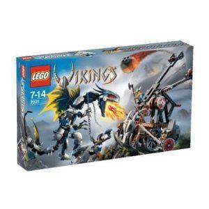 【LEGO(レゴ) バイキング】 7021 VIKINGS Double Catapult vs. The Armored Ofnir Dragon ヴァイキング ダブル カタパルト | 