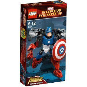 【LEGO(レゴ) ヒーロー】 スーパー・ヒーローズ キャプテンアメリカ TM 4597 | 