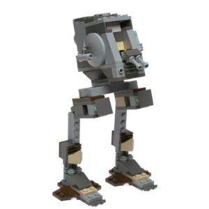【LEGO(レゴ) スターウォーズ】 Year 2001 スターウォーズ #7127 - インペリアル AT-ST with Chewbacca ミニ フィギュア |  | 01