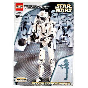 【LEGO(レゴ) スターウォーズ】 Year 2001 Technic スターウォーズ 続きもの 仕掛ける # 8008 - STORMTROOPER ゲーム、おもちゃ-知育玩具