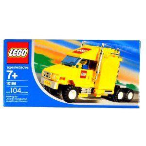 【LEGO(レゴ) シティ】 Year 2004 Exclusive シティ シリーズ セット #10156 イエロー トラック with シャイニー クロム