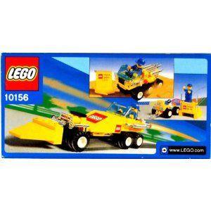 【LEGO(レゴ) シティ】 Year 2004 Exclusive シティ シリーズ セット #10156 イエロー トラック with シャイニー クロム |  | 02