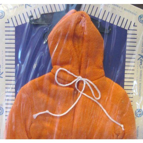 Barbie(バービー) Genuine KEN(ケン) ファッション - Orange HOODIE (1961 Mattel Hawthorne) |  | 01