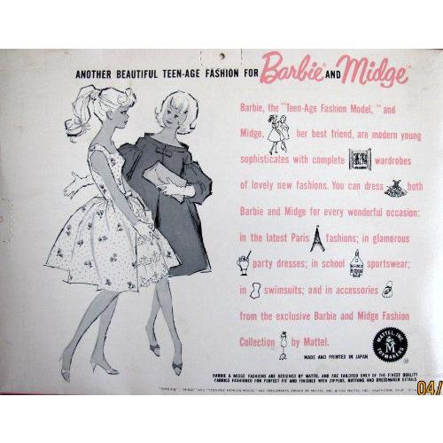 ティーンエイジ ファッション Barbie(バービー) & MIDGE - GRADUATION ファッション 洋服/アクセサリー ( |  | 02