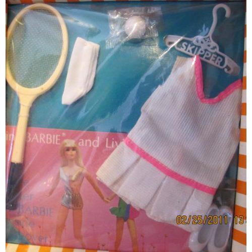 Barbie(バービー) スキッパー ＆ FLUFF ジュニア ファッション テニス TIME / アクセサリー (1970 Mattel |  | 01