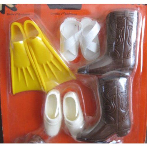 Barbie(バービー) KEN(ケン) & BRAD Action Wear SHOE INS シューズ， ブーツ & Footwear (1970 Mattel H |  | 01
