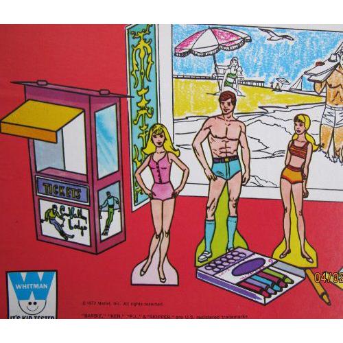 WORLD of Barbie(バービー) PLAY FUN BOX / 4 Paper 人形 (Barbie(バービー)， KEN(ケン)， P.J.， スキ |  | 01