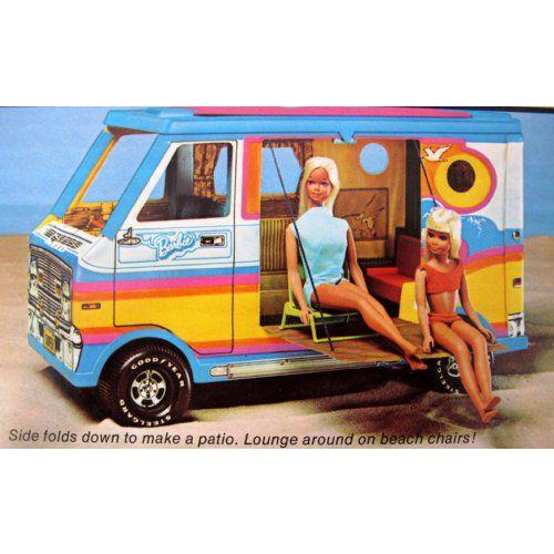 Barbie(バービー) BEACH BUS - Van Motor Home / 19 Pieces of Gear! (1972 Mattel Hawthorne) |  | 03