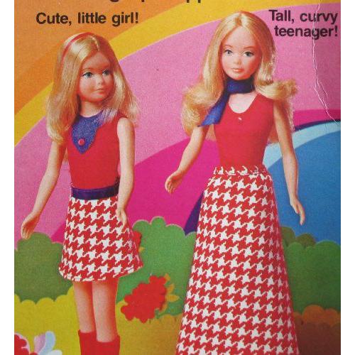 バービー　スキッパー　ワンピース　美品 Barbie(バービー) GROWING UP スキッパー 人形 / 洋服 - 2 in 1 For