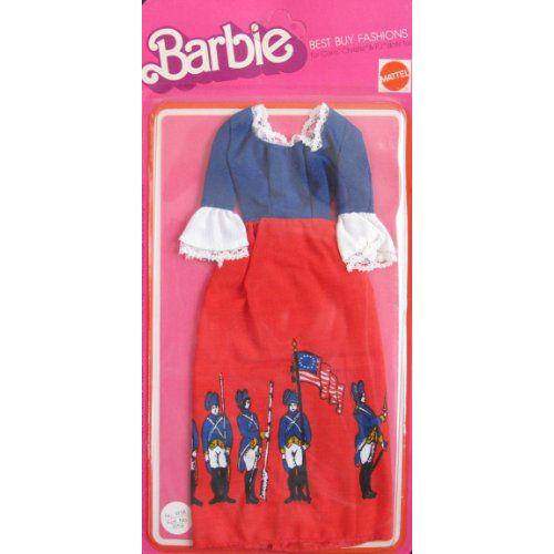 ビンテージ Barbie(バービー) Best Buy ファッション / Revolutionary War Soldiers & Flag (1975 Mattel | 
