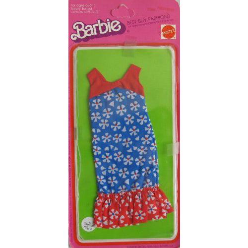 Barbie(バービー) Best Buy ファッション / Red， White & Blue DRESS (1975 Mattel Hawthorne) | 