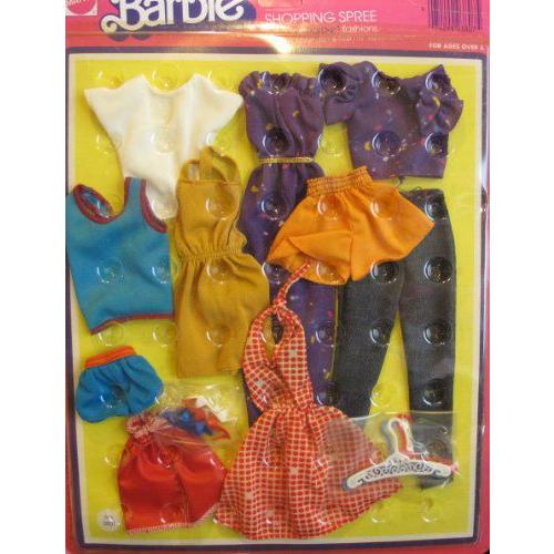 Barbie(バービー) SHOPPING SPREE ファッション Genuine CLOTHES / シューズ & Hangers (1975 Mattel Haw | 