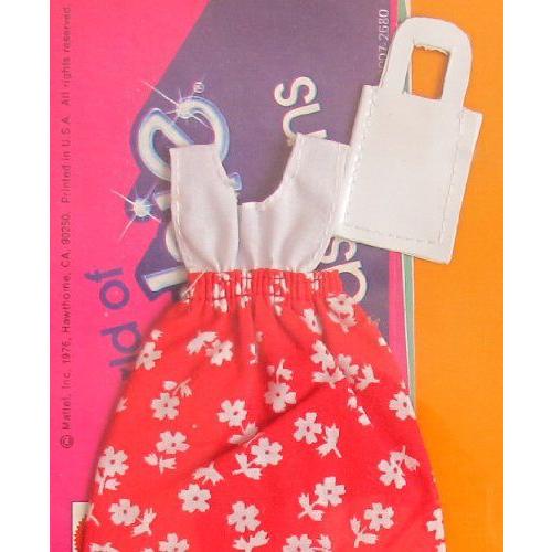 Barbie(バービー) スキッパー BEST BUY ファッション / Red & ホワイトドレス， PURSE & Booklet (1976 M |  | 01