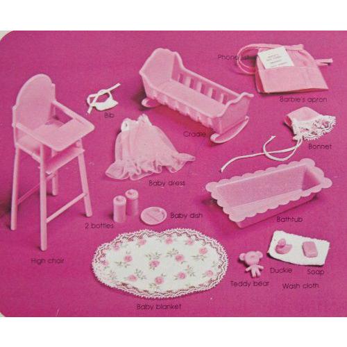 Barbie(バービー) BABY SITS / Baby 人形 & Everything バービー人形 Needs to Care for Baby 人形 (1976 |  | 02