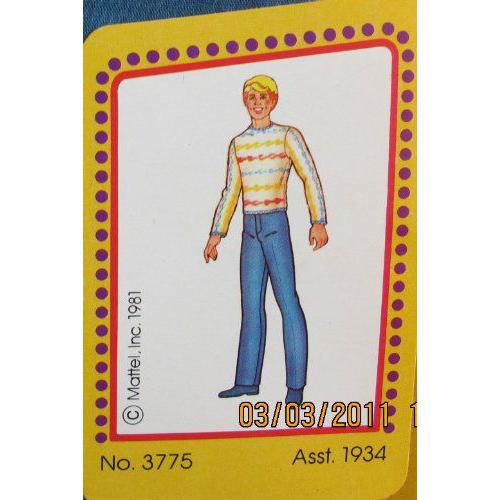Barbie(バービー) KEN(ケン) ファッション コレクション - Pants & Top 洋服 (1978/80 Mattel Hawthorne) |  | 02