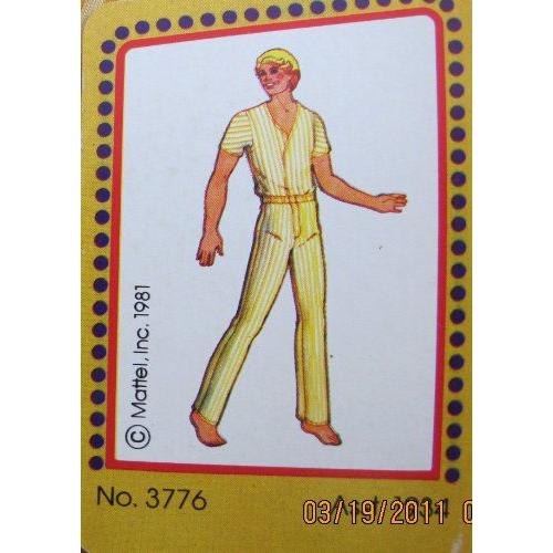 Barbie(バービー) KEN(ケン) ファッション コレクション - パジャマ & スリッパ (1978/80 Mattel Hawthor |  | 02