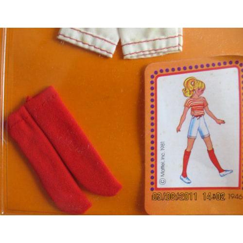 Barbie(バービー) スキッパー ファッション コレクション 2 Piece 洋服 / ソックス (1978 Mattel Hawthor |  | 03