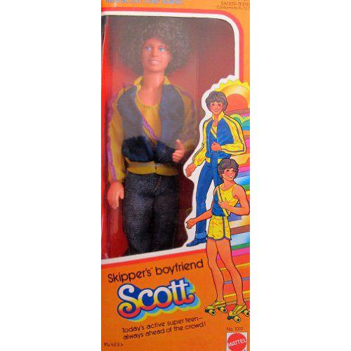 Barbie(バービー) SCOTT 人形 スキッパーのボーイフレンド / Action Roller Skates! (1979 Mattel Hawtho | 