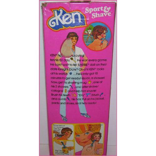 ビンテージ Sport & Shave KEN(ケン) バービー人形 #1294 From 1979 |  | 01