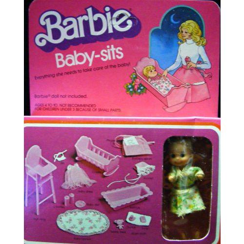 Rare ビンテージ Barbie(バービー) Barbie(バービー)-Babie-Sits 1979 No. 7882 | 