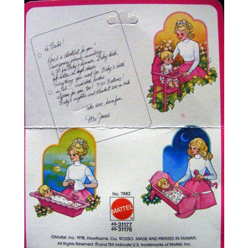 Rare ビンテージ Barbie(バービー) Barbie(バービー)-Babie-Sits 1979 No. 7882 |  | 02