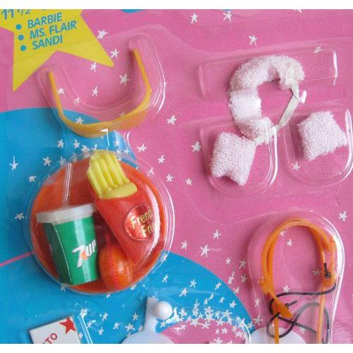 Totsy MS Flair CALIFORNIA アクセサリー / 7 Up， Fries， Skates & MORE! Fits Barbie(バービー)， Ms. |  | 01
