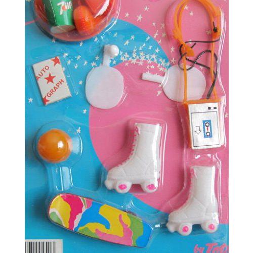 Totsy MS Flair CALIFORNIA アクセサリー / 7 Up， Fries， Skates & MORE! Fits Barbie(バービー)， Ms. |  | 02