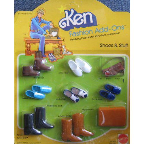 Barbie(バービー) KEN(ケン) ファッション Add Ons シューズ & STUFF (1980 Mattel Hawthorne) | 