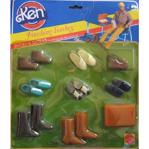 Barbie(バービー) KEN(ケン) Finishing Touches シューズ & Extras Plus Attache Case， Belt， Tote Kit | 